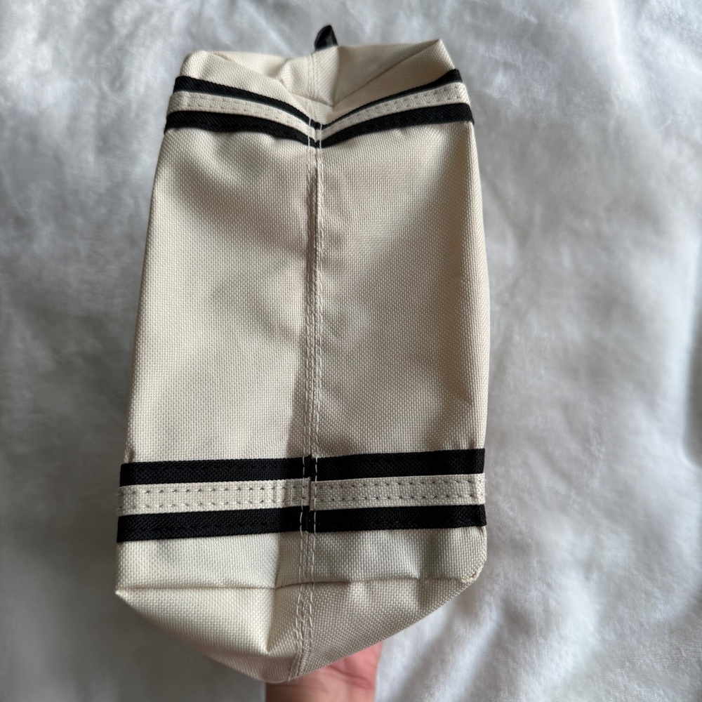 Ritz Carlton Tokyo Mini Tote Bag in Cream and Black - Picture 3 of 13